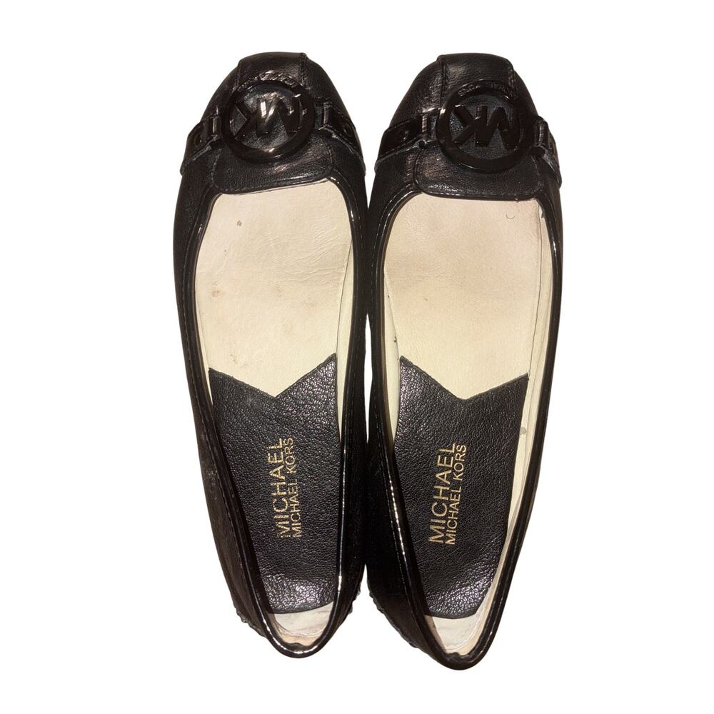 Michael Kors leather ballet flats